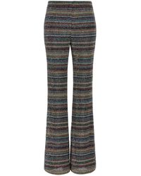 Missoni - Woven Greek Key Motif Trousers - Lyst