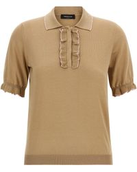 Fabiana Filippi - Cotton Silk Polo Shirt - Lyst