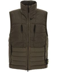 Stone Island - 'Seamless Tunnel Nylon Down-Tc' Vest - Lyst