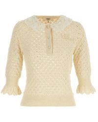 Chloé - Maglia Lavorazione Pointelle - Lyst