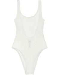 Mc2 Saint Barth - Lora Beachwear Bianco-Donna - Lyst