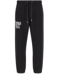 Off-White c/o Virgil Abloh - 'motion Arrow Cuffed' Joggers - Lyst