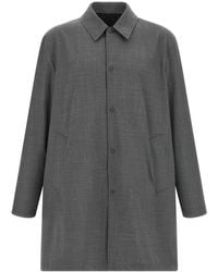 Herno - Reversible Jacket With Logo Buttons - Lyst