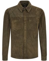 Giorgio Brato - Suede Shirt Gloves - Lyst