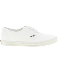 Prada - Solid Cotton Sneakers - Lyst