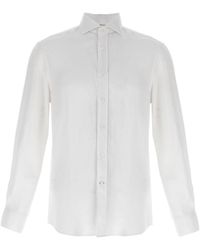 Brunello Cucinelli - Linen Shirt - Lyst