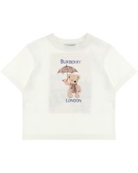 Burberry - 'cedar London' T-shirt - Lyst