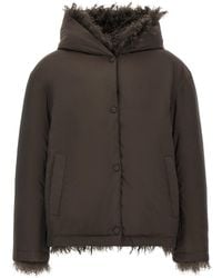 Army by Yves Salomon - Reversible Fur Down Jacket - Lyst