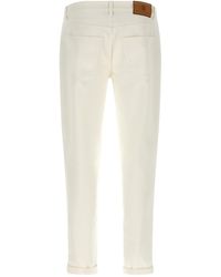 Brunello Cucinelli - Cotton Jeans Denim Clothing - Lyst