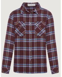 god's true cashmere flannel shirt