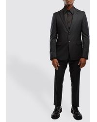 Mens Clothing Suits Save 29% Prada Synthetic Single-breasted Two-piece Suit in Black for Men 
