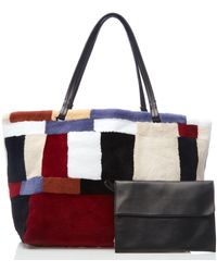 The Row Park Large Nylon Tote Bag in Black | Lyst