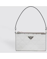 black and white prada purse