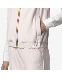K-Way - Vivielme Velour Polar - Lyst