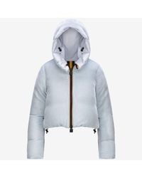 K-Way - Brien Velvet Thermo Reversible - Lyst