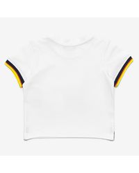 K-Way - E. Pete Contrast Pique - Lyst