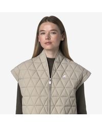 K-Way - Saloire Diamond Quilted Warm Af - Lyst