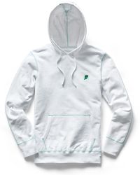 Reigning Champ Knit Lt Wt Terry Prince Pullover Hoodie White
