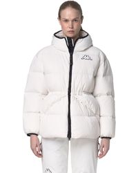 Kappa - 8Cento 847 Giacche Donna Bianco - Lyst