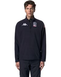 Kappa - 8Cento 818 Us Felpe Uomo, Donna Blu - Lyst