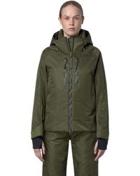 Kappa - 6Cento 604R Giacche Donna Verde - Lyst