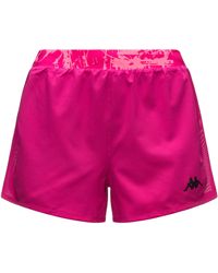 Kappa - Igbax Pro Pantaloncini Donna Viola - Lyst