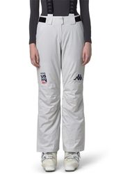 Kappa - 8Cento 834 Us Pantaloni Donna Grigio - Lyst