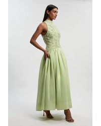 Karen Millen - Cornelli Embellished Taffeta Prom Dress - Lyst