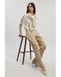 Karen Millen - Compact Essential Slim Leg Tailored Trouser - Lyst