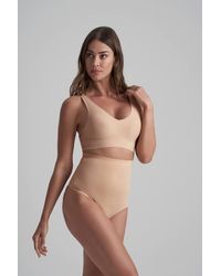 Karen Millen - Invisible High Waist Thong - Lyst
