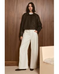 Karen Millen - Denim Barell Jeans - Lyst