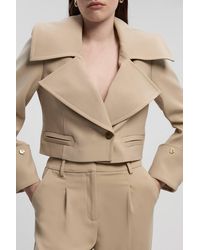Karen Millen - Polished Tailored Button Detail Jacket - Lyst