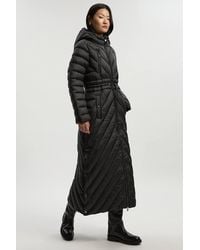 Karen Millen - Petite Lightweight Packable Maxi Coat - Lyst