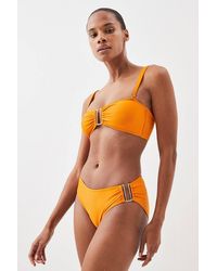 Karen Millen - Detachable Strap Trim Bikini Top - Lyst
