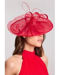 Karen Millen - Layered Feather Detail Fascinator - Lyst