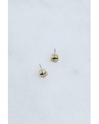 Karen Millen - Hand Set European Crystal Sprinkle Stud Earrings - Lyst