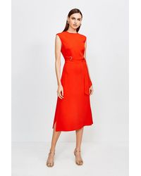 bianca midi dress karen millen