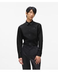 KARL LAGERFELD - Karl Dna Studded Shirt - Lyst