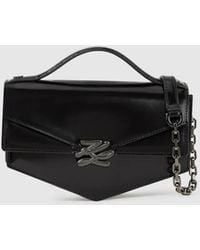 KARL LAGERFELD - Kl Studio Autograph Small Crossbody Bag - Lyst