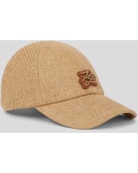 Karl Lagerfeld - K/autograph Straw Cap - Lyst