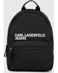 KL Jeans - Logo Nylon Backpack - Lyst