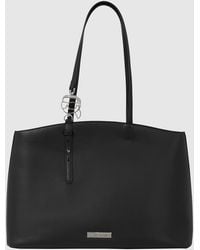 KARL LAGERFELD - Ikon Smooth Large Tote Bag - Lyst