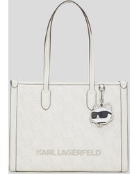 Karl Lagerfeld - Ikon Medium Tote Bag - Lyst