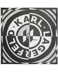 KARL LAGERFELD - K/Circle Modal Scarf - Lyst