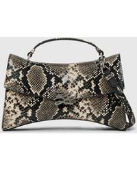 KARL LAGERFELD - K/Autograph Twist Python Top Handle Bag - Lyst