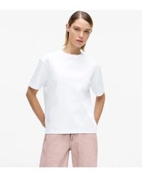 KL Jeans - Regular-Fit Frame Logo T-Shirt - Lyst