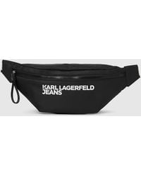KL Jeans - Nylon Logo Belt Bag - Lyst