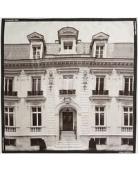 KARL LAGERFELD - Maison De Karl Silk Scarf, Multicoloured - Lyst