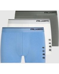 KARL LAGERFELD - Ikon Trunks – 3 Pack - Lyst