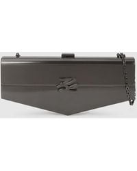 KARL LAGERFELD - Kl Studio Autograph Clutch Bag - Lyst